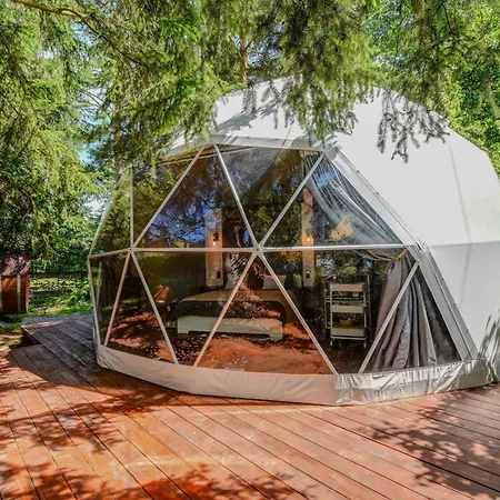 Tiche Misto Glamping Hotel Slapy  Exterior photo