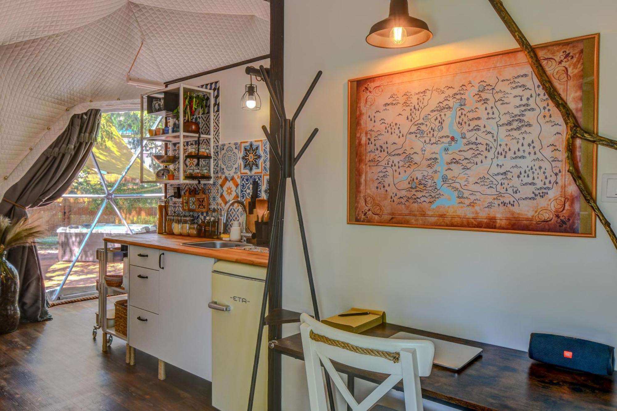 Tiche Misto Glamping Luxury tent Slapy (Prague-West)