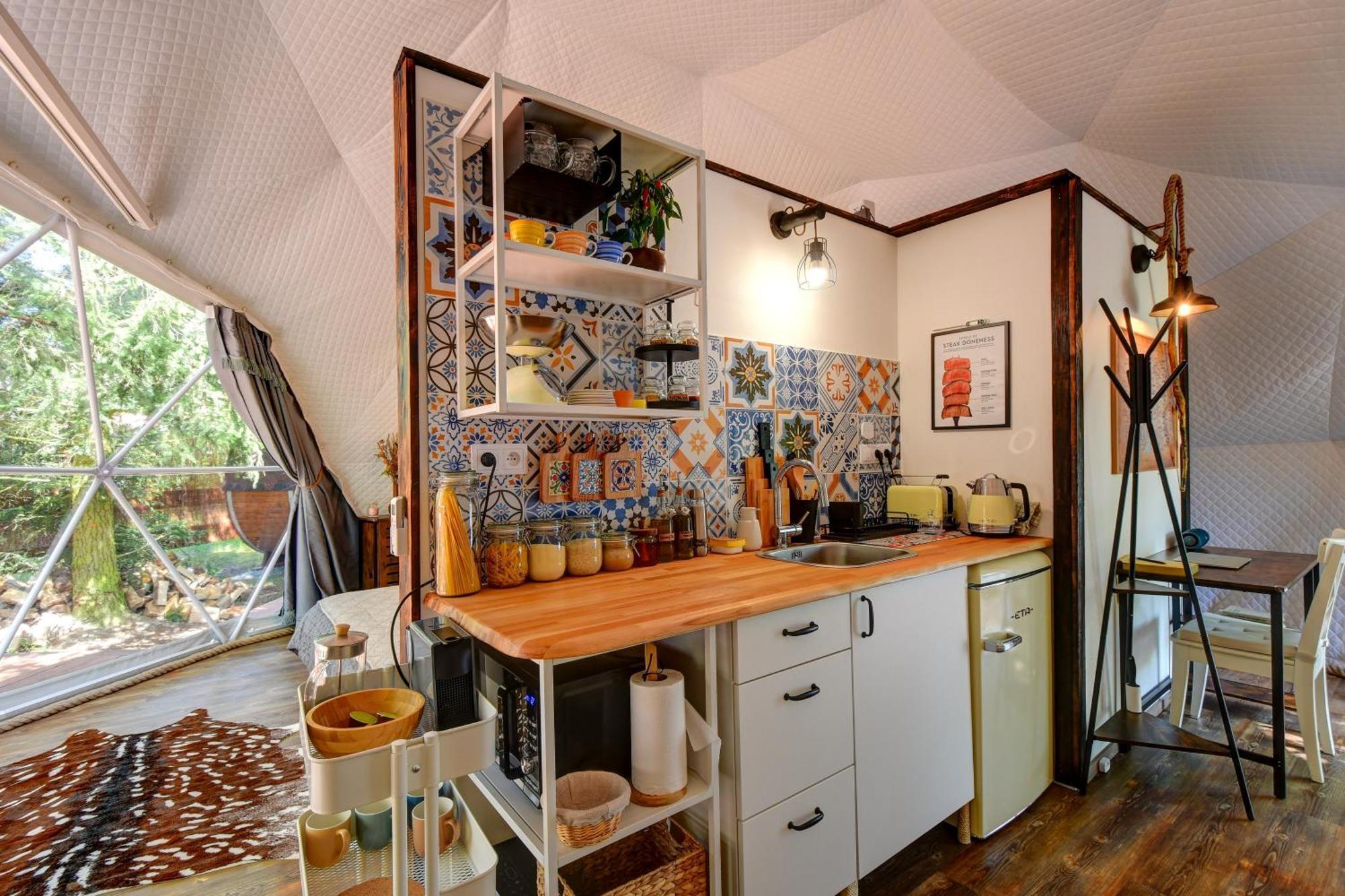 Luxury tent Tiche Misto Glamping Slapy (Prague-West)